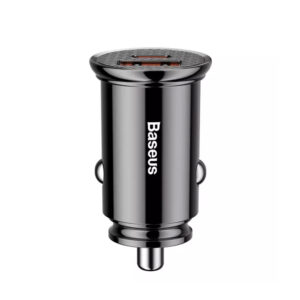 شارژر فندکی مدل Baseus Circular Plastic 30W Car Charger