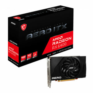 کارت گرافیک ام اس آی Radeon RX 6400 AERO ITX 4G